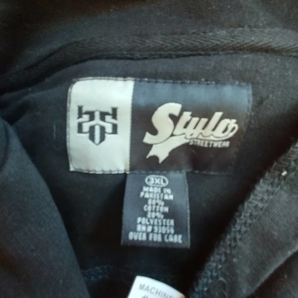 Stylo‎ Street Wear "Las Vegas" quarter zip sweatshirt 3xl - Picture 3 of 6